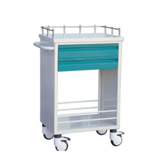 Carro médico - Tianjin Kangli Medical Instrument - de aluminio / de metal / móvil