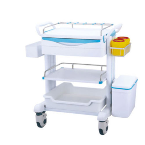 Carro médico - Tianjin Kangli Medical Instrument - para medicamentos / de acero inoxidable / de aluminio