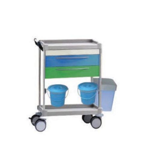 Carro médico - Meige - Tianjin Kangli Medical Instrument - de aluminio / de plástico / de metal