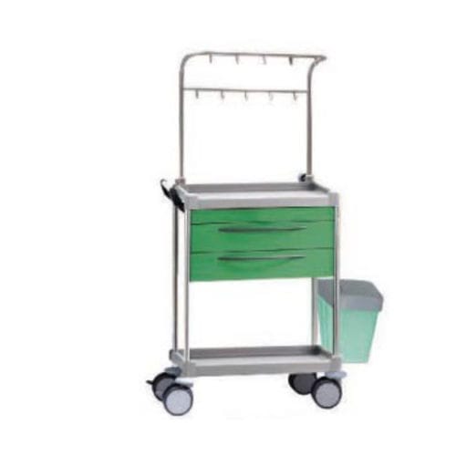 Carro médico - Tianjin Kangli Medical Instrument - de aluminio / de plástico / de metal