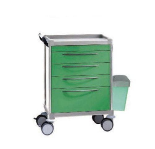 Carro médico - Meige - Tianjin Kangli Medical Instrument - para medicamentos / de plástico / de aluminio