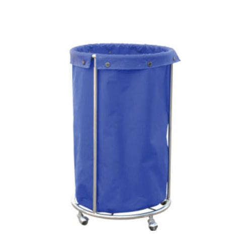 Carro para bolsas para ropa sucia - Tianjin Kangli Medical Instrument - médico / para lavandería / 1 bolsa
