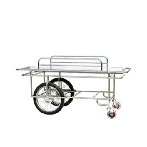 Carro camilla para traslado de pacientes - A 105  - Tianjin Kangli Medical Instrument - manual / de 1 sección / de acero inoxidable