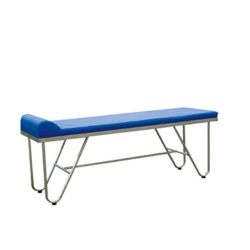 Camilla de exploración para adulto - Tianjin Kangli Medical Instrument - manual / de altura fija / de 1 sección