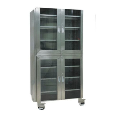 Armario para instrumental - Tianjin Kangli Medical Instrument - con puerta / con estante / de acero inoxidable