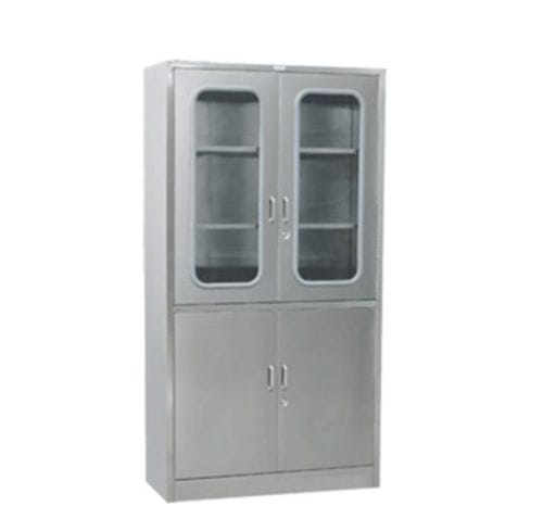 Armario para instrumental - Tianjin Kangli Medical Instrument - con puerta / con estante / de acero inoxidable