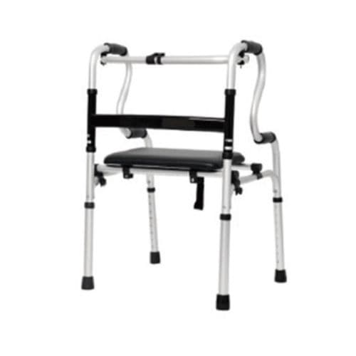 Andador de altura variable - Tianjin Kangli Medical Instrument - con asiento