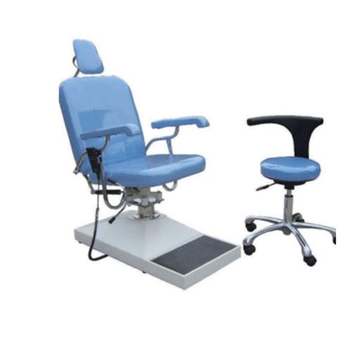 Sillón de reconocimiento de ORL - A-114 - Tianjin Kangli Medical Instrument - eléctrico / de altura variable / de 2 secciones