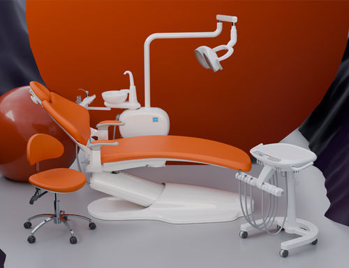 Unidad dental con sillón eléctrico - ADU M3 - FOSHAN ESAY MEDICAL TECHNOLOGY CO.,LTD - compacta / con reposacabezas flexible / con sistema de higiene