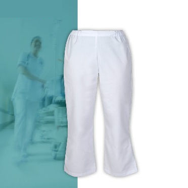 Pantalón sanitario para mujer - AMALFI - FIL'MED - blanco