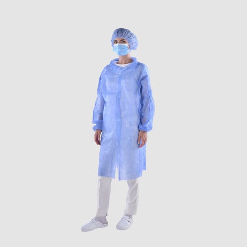 Casaca sanitaria unisex - RF-M1-000102 - Ramedical - de polipropileno / transpirable / desechable