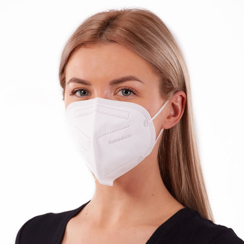 Mascarilla respiratoria FFP2 - MSK004-EAUG - Ramedical - de polipropileno / sin látex / sin válvula