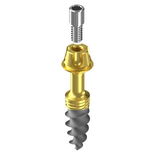 Implante dental cilíndrico cónico - Slim - Bionika Medline Kft. - de titanio / hexagonal / interno