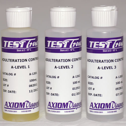 Kit de reactivos en solución - A-1300K - AXIOM Diagnostics - de control de calidad / de pH / de creatinina