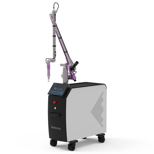 Láser para la eliminación de tatuajes - PicoShine® - Qobeauty Aesthetic Laser - Nd:YAG / en carro / de picosegundo
