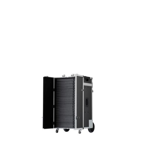Maletín médico para el transporte de muestras - Pullupcase ( Fa. Karl Bollmann) - con carrito / de aluminio