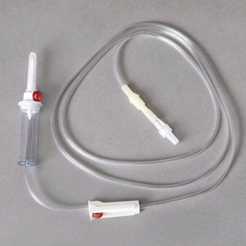 Set de perfusión con cámara de goteo - P60 - BHL-Medical - con grifo / con filtro para prevenir la contaminación de partículas