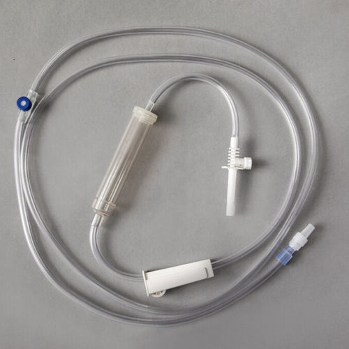 Set de perfusión intravenoso veterinario - 1100045 - BHL-Medical - con cámara de goteo / con conector en Y / con grifo