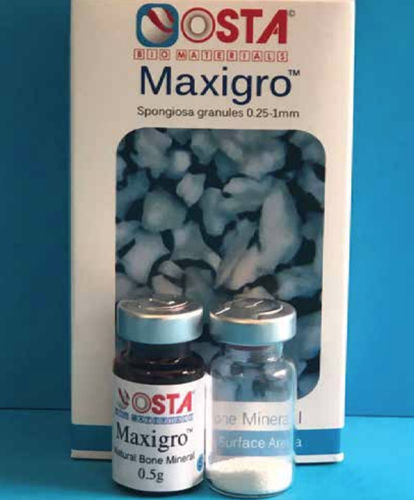 Sustituto óseo xenotransplante - OST-POW-S-0.5G - OSTA Biomaterials - para cirugía dental / gránulos