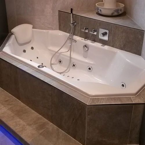 Bañera de balneoterapia monoplaza - ADAGIO 180CM - Preti - encastrada