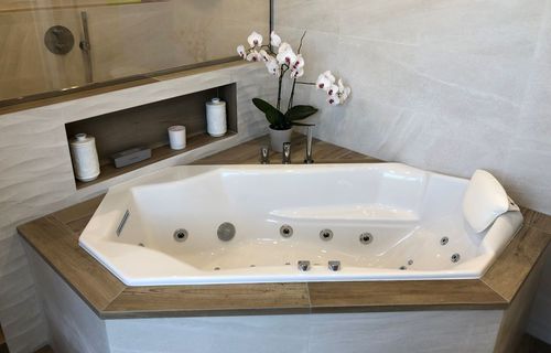 Bañera de balneoterapia monoplaza - ADAGIO 170CM - Preti - encastrada