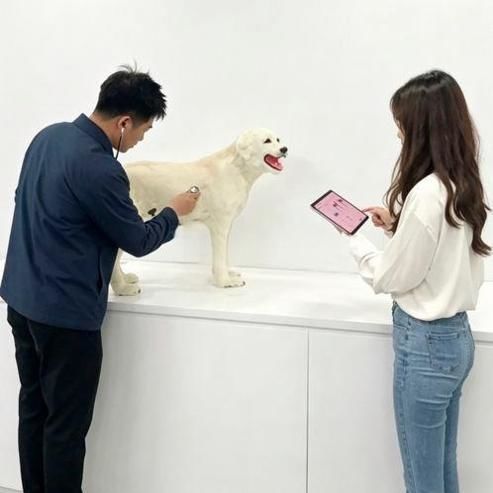 Simulador veterinario - Nanjing Laiyite Electronic Technology Co., Ltd - de auscultación / de formación / de perro