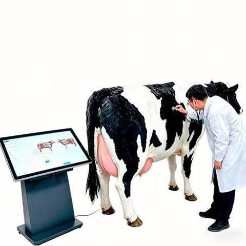 Simulador veterinario - Nanjing Laiyite Electronic Technology Co., Ltd - de auscultación / de formación / de bóvido