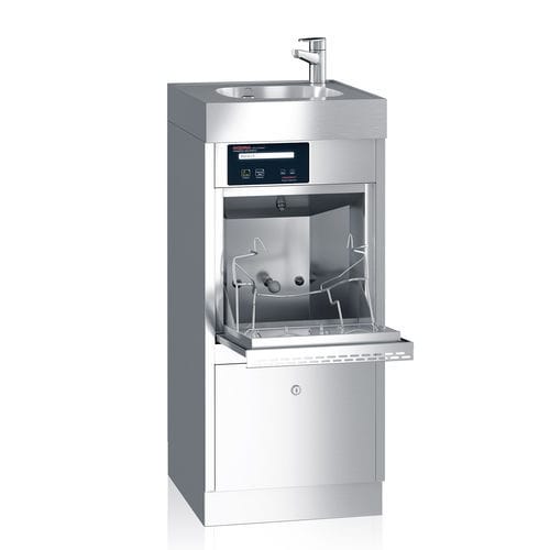 Lavacuñas compacta - easyclean Serie: ec1-AB - KODRA GmbH & Co. KG - automática / de acero inoxidable / de HPL