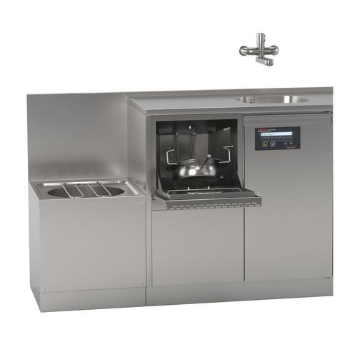 Lavacuñas compacta - VH Serie: Untertisch - KODRA GmbH & Co. KG - empotrable / automática / de acero inoxidable