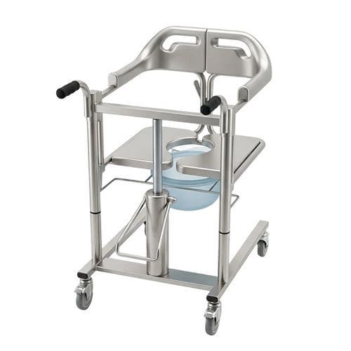 Silla de traslado de interior - A04  - Jiaxing Kalanchoe Medical Technology - con orinal / ergonómica / de altura variable