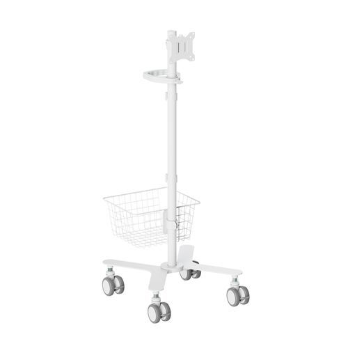 Carro médico - MED07-2 - Lumi Legend Corporation - de almacenamiento / para cuidados / con soporte para monitor