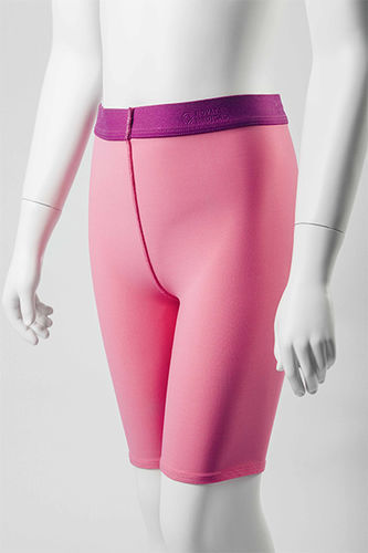 Pantalón corto de compresión para la corrección de la postura - NOVATEX MEDICAL - para niño / negro / azul