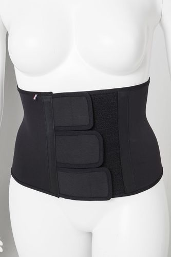Faja de sujeción abdominal - NOVABELT - NOVATEX MEDICAL - para adulto / blanda / negra