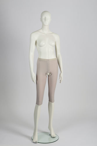 Pantalón corto de compresión para el cuidado posoperatorio -  HA 12 - NOVATEX MEDICAL - azul