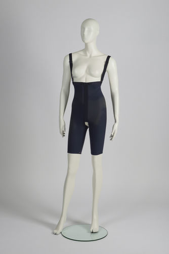 Pantalón corto de compresión para el cuidado posoperatorio - HA 21 - NOVATEX MEDICAL - azul