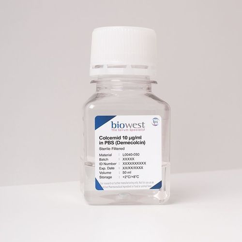 Reactivo en solución - L0040 series - Biowest - colcemida / tampón de fosfato / de citogenética