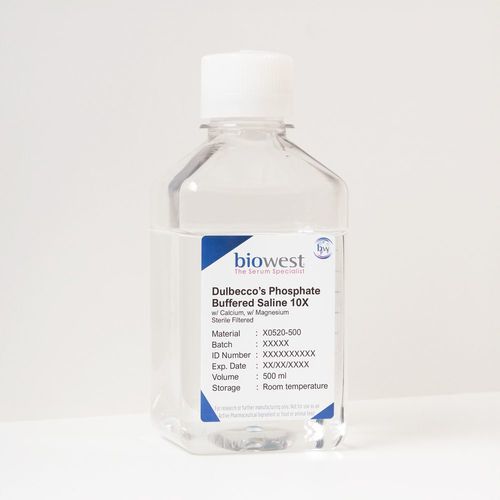 Reactivo en solución - X0520 - Biowest - solución tampón / tampón de fosfato / DPBS