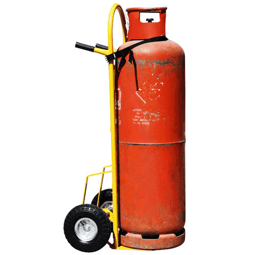 Carro de hospital - HI-2024-G-PN - Handle-iT - portacilindros de gas / 1 botella / móvil