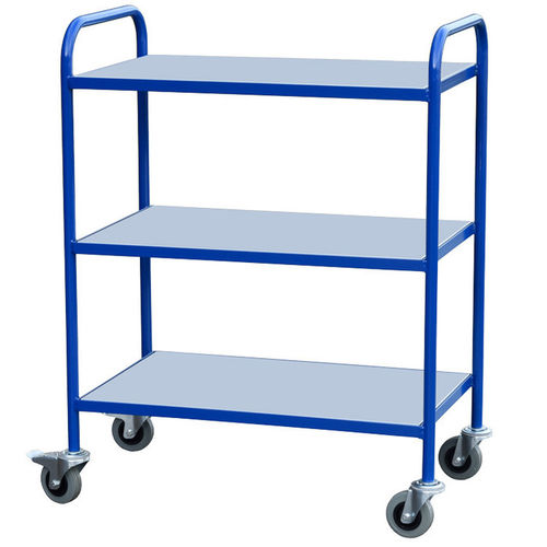 Carro de hospital - HIH-TT62-GNM	 - Handle-iT - de uso general / de servicio / 2 estantes