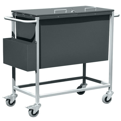 Carro de hospital - HI-PRT-9048-BCR	 - Handle-iT - para historias clínicas / de almacenamiento / móvil