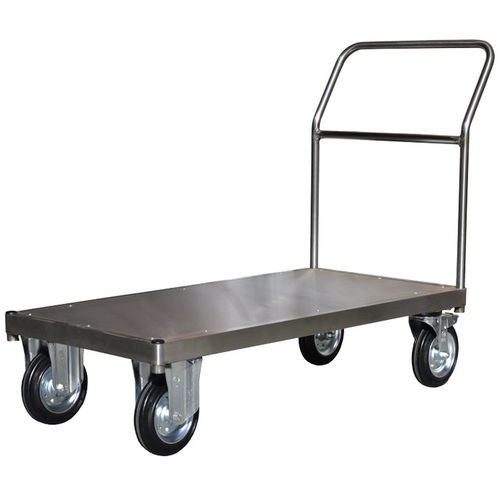 Carro de hospital - HI-FBT-SS-1260 - Handle-iT - de uso general / para transporte / de acero inoxidable