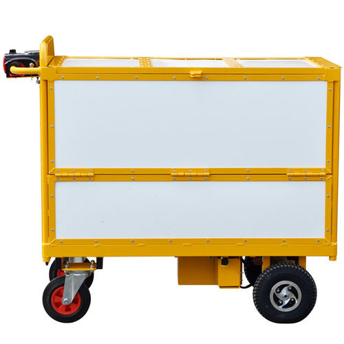 Carro de hospital - HI-POW-FSC-1260-PLS-HHS - Handle-iT - para historiales médicos / para transporte / motorizado