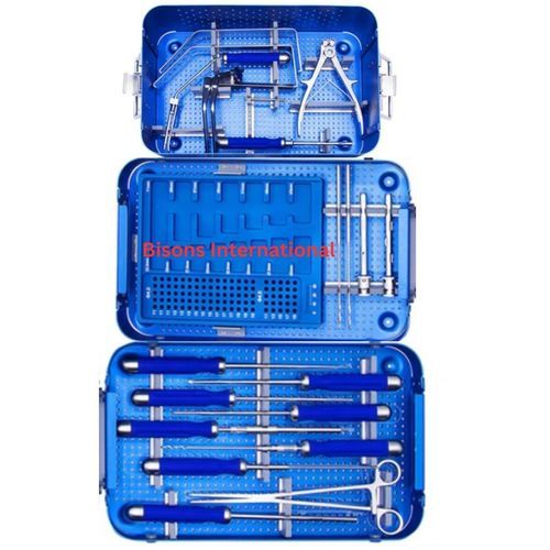 Kit de instrumentos para cirugía general - 8598 - Bisons International - estéril