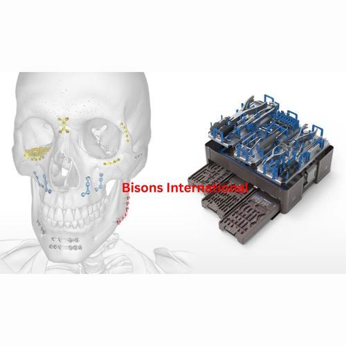 Kit de instrumentos para cirugía maxilofacial - BI-001463 - Bisons International