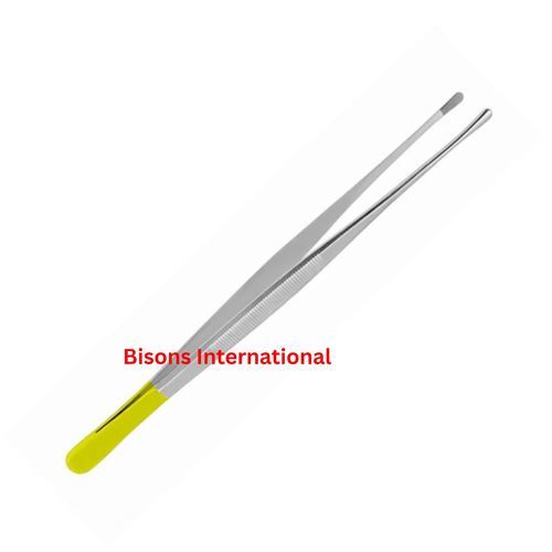 Pinza quirúrgica - BI-00241 - Bisons International - para prensión de tejidos / dentada / reutilizable