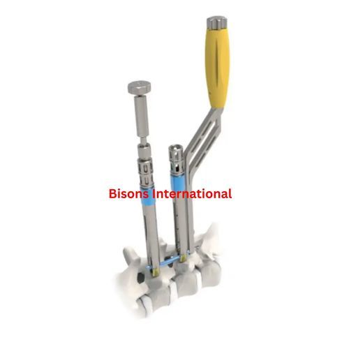 Sistema de posicionamiento de tornillos pediculares mínimamente invasivo - BI-001462 - Bisons International - mínimamente invasivo