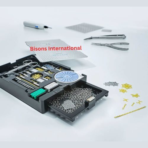 Sistema de fijación craneal no reabsorbible - BI-001461 - Bisons International