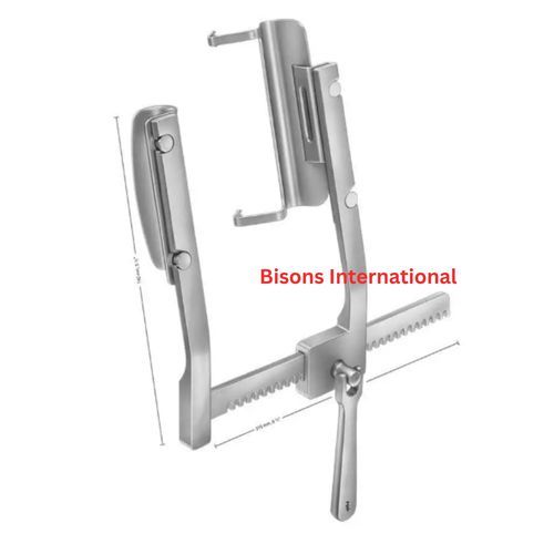 Retractor esternal - BI-001466 - Bisons International - para esternotomía / de cardiología / quirúrgico