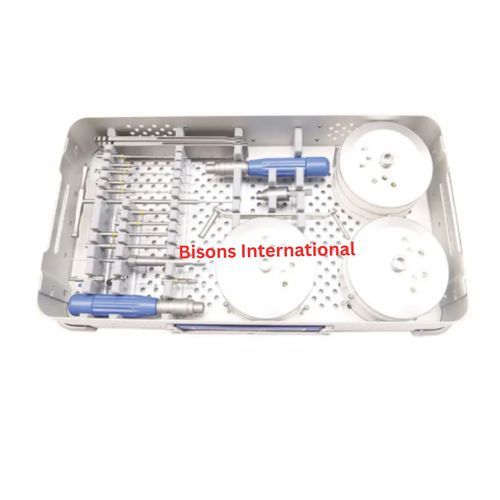 Kit de instrumentos para cirugía ortopédica - BI-001471 - Bisons International - para cirugía de la mano