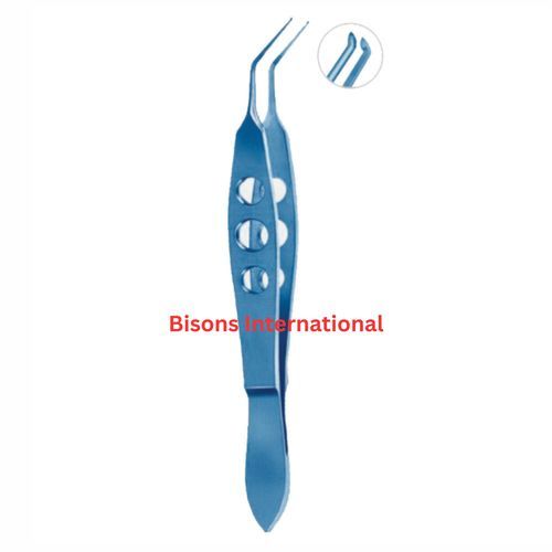 Pinza para oftalmología - BI-0014684 - Bisons International - de agarre / de titanio